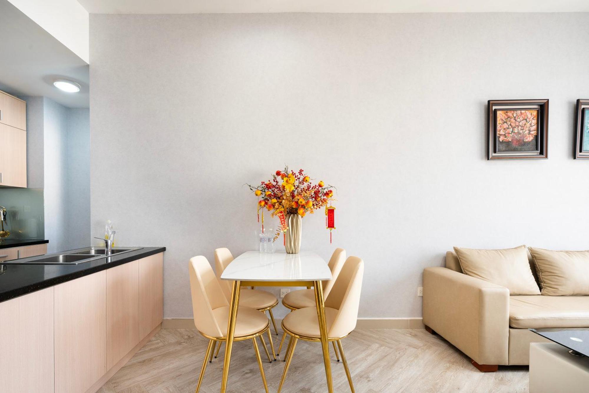 Double E Saigon Apartment In Rivergate Building 胡志明市 外观 照片