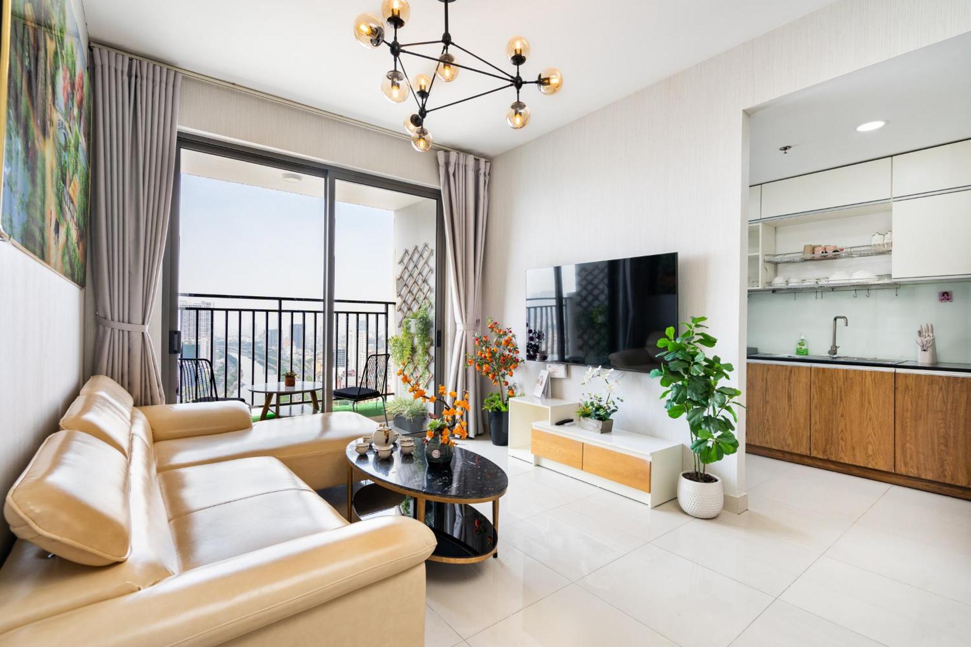 Double E Saigon Apartment In Rivergate Building 胡志明市 外观 照片